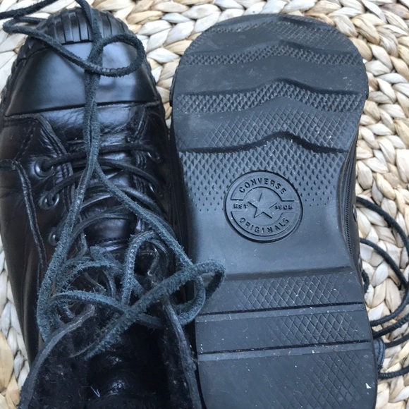 John Varvatos Chuck Taylor Bosey leatherBoots 8 - Picture 7 of 7